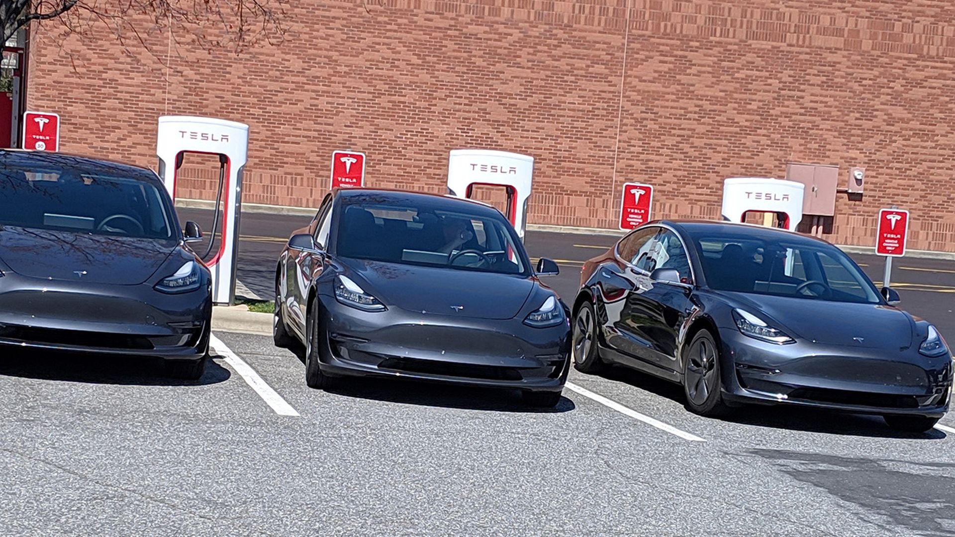 tesla electronic cars in charlotte