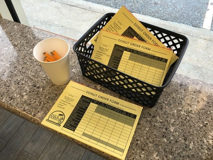 order forms duck donuts