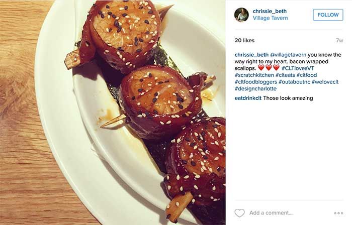 bacon wrapped scallops