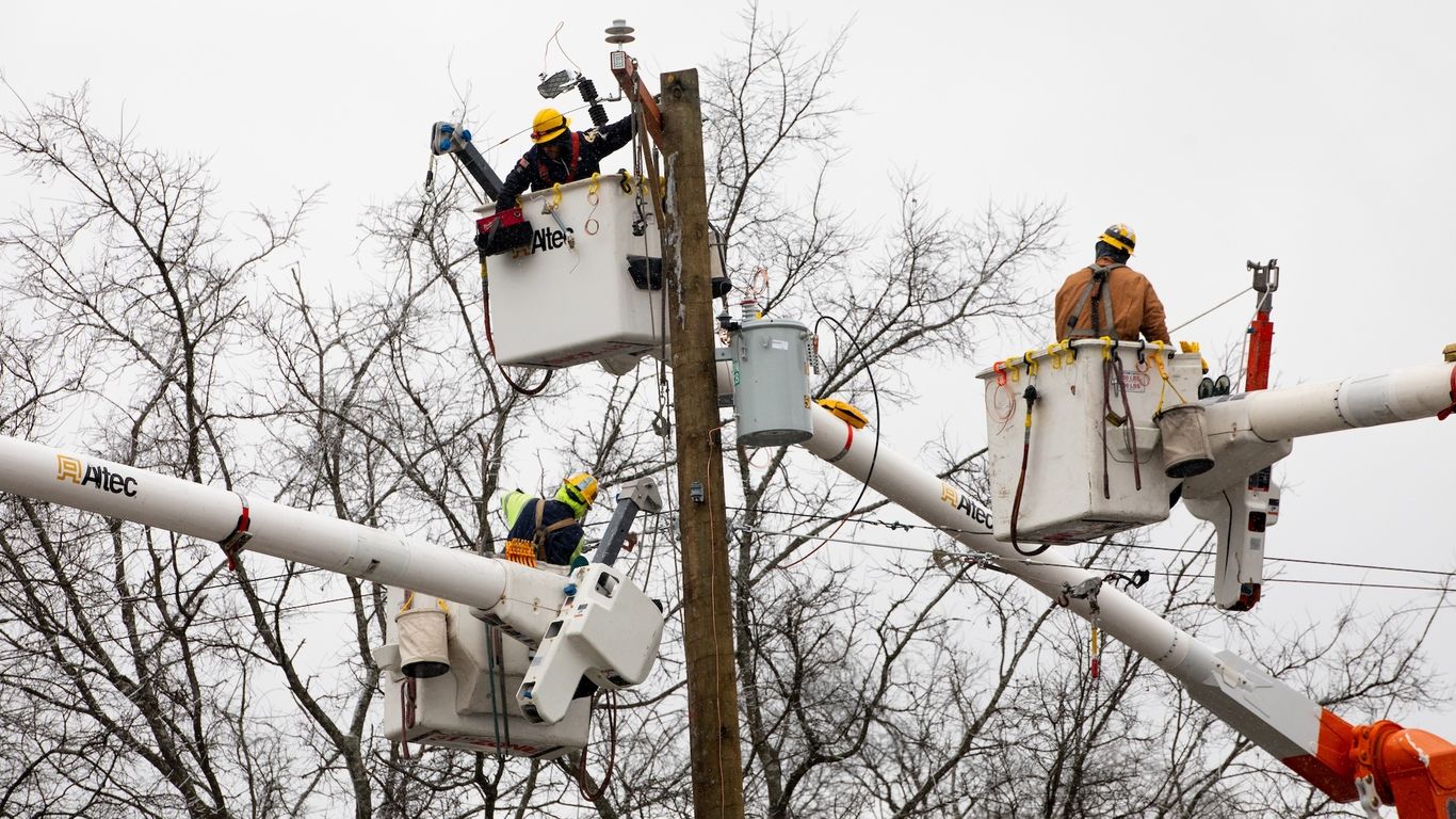 Winter storm's power outages hammer the South