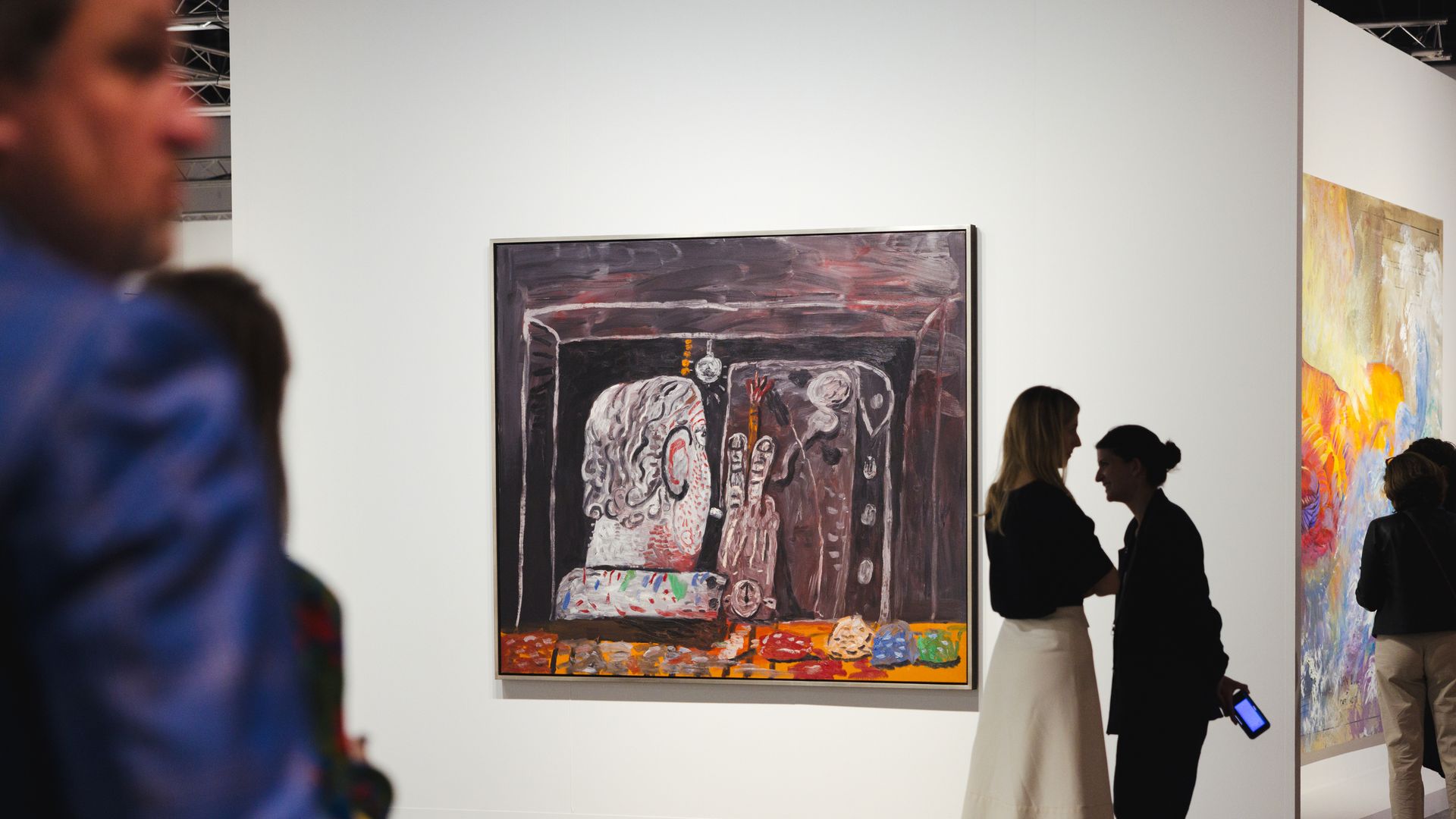 Philip Guston's 1979 "Painter at Night."