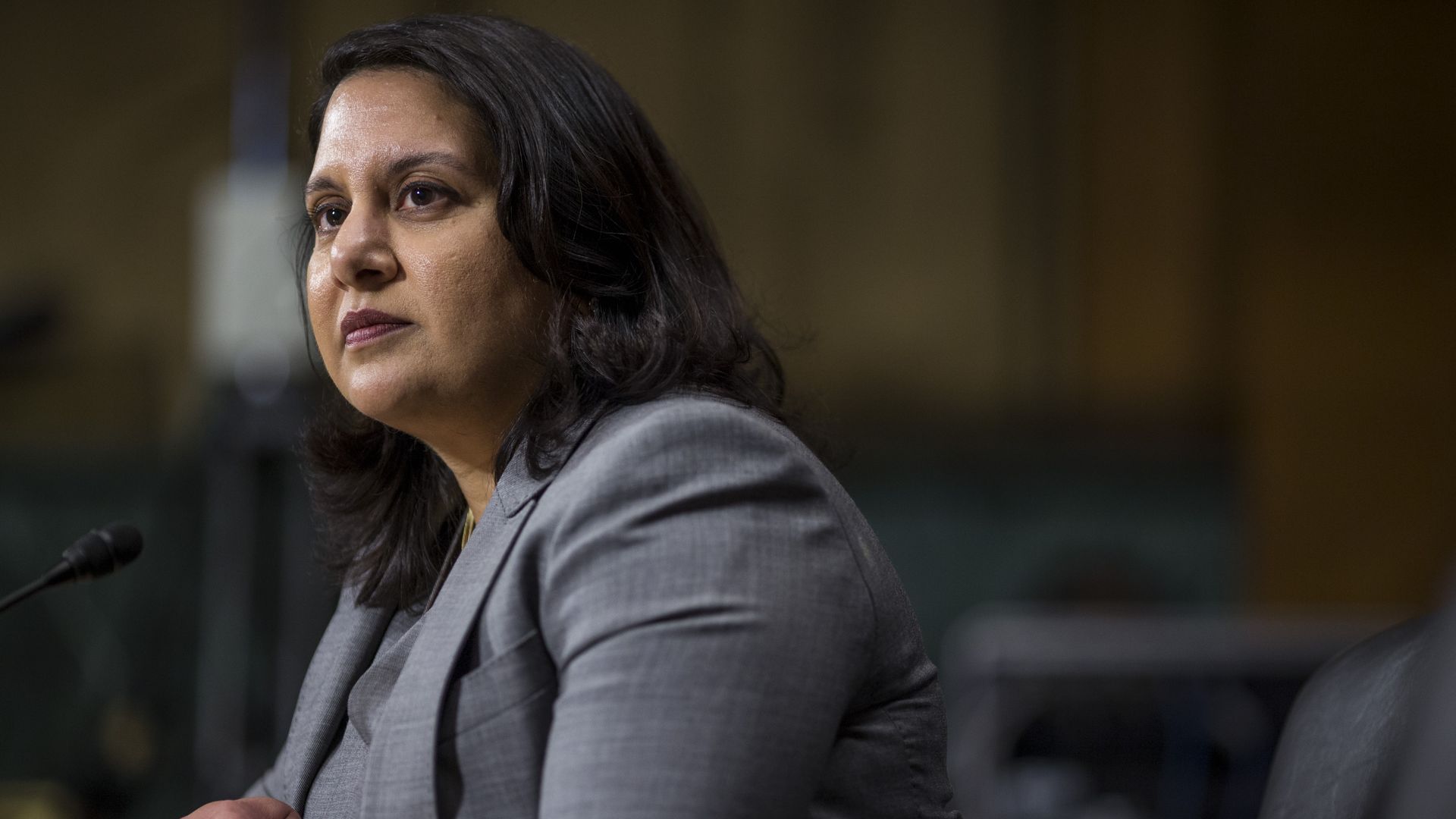 Neomi Rao, President Donald Trump's nominee to serve as a U.S. circuit judge for the District of Columbia Circuit. 