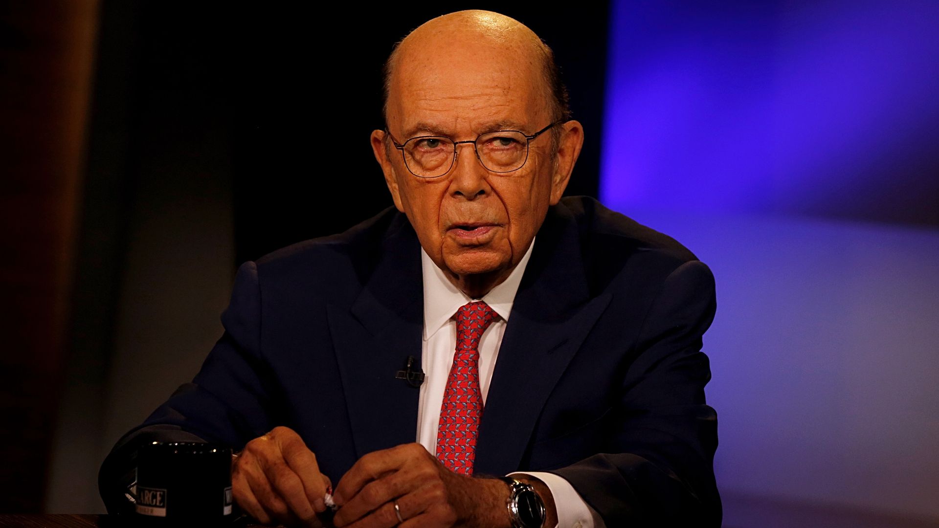 Wilbur Ross on a TV hit