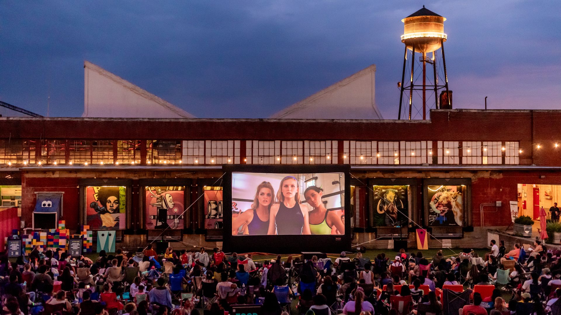 outdoor movie series