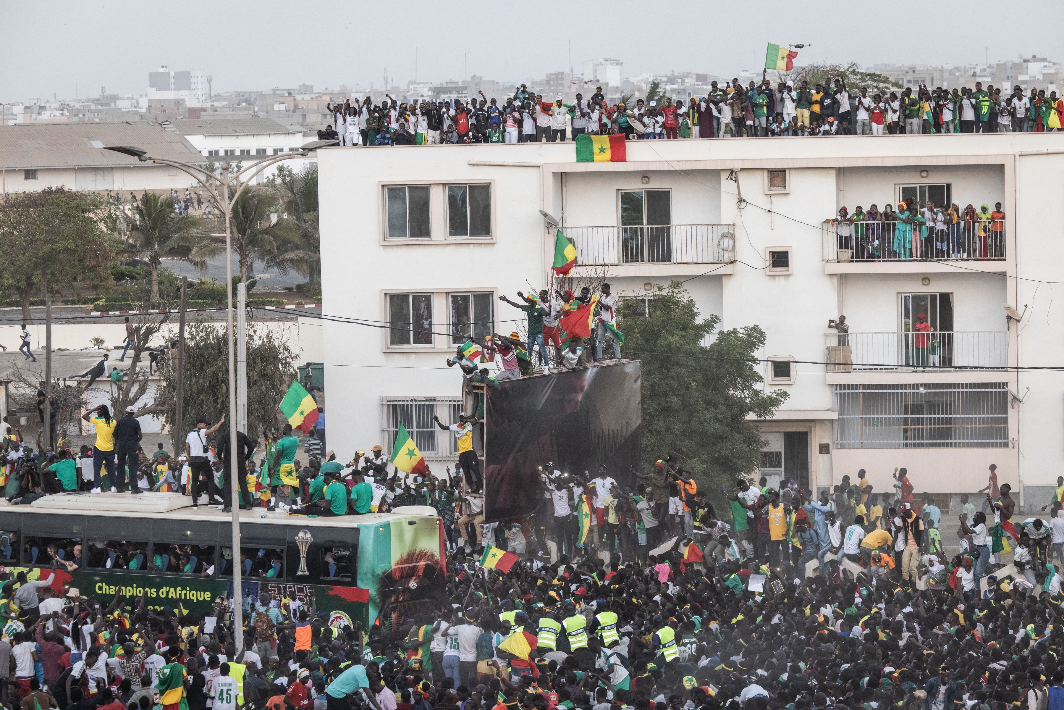 Senegal celebration