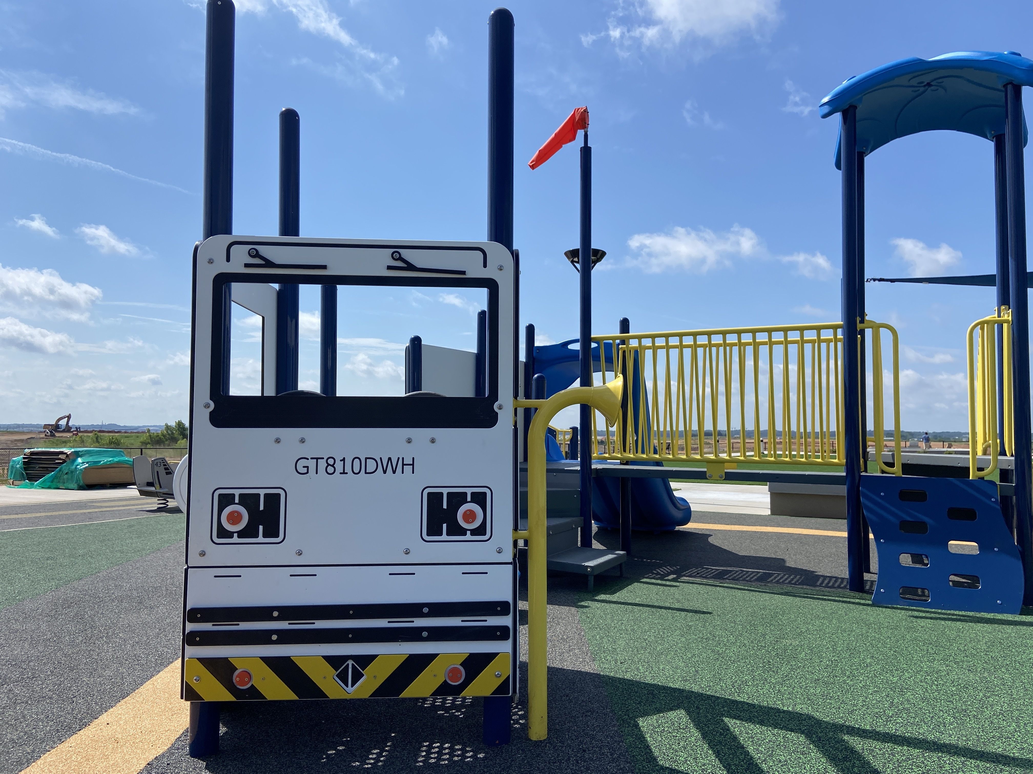 Airport overlook playground.