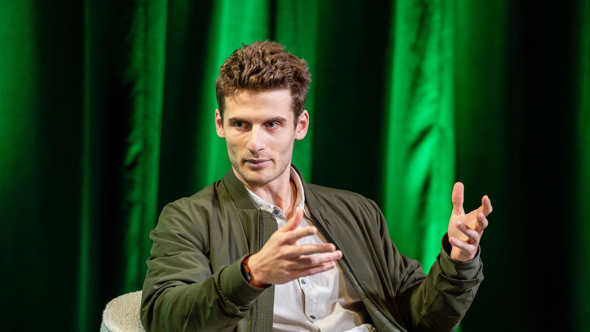 Ro's Zach Reitano at Axios BFD. Oct. 22, 2024