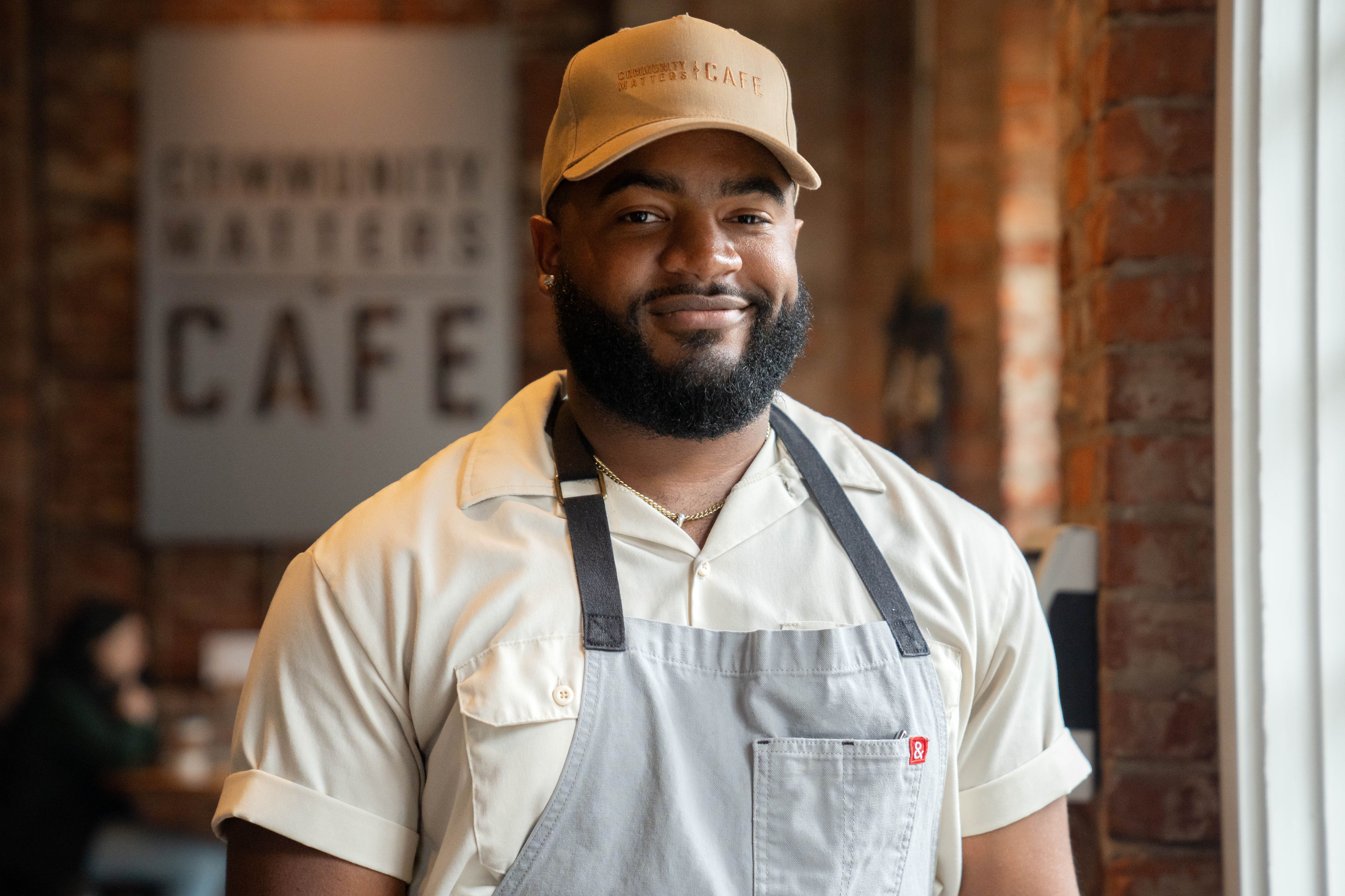 Chayil Johnson. Photo: Courtesy of Community Matters Cafe