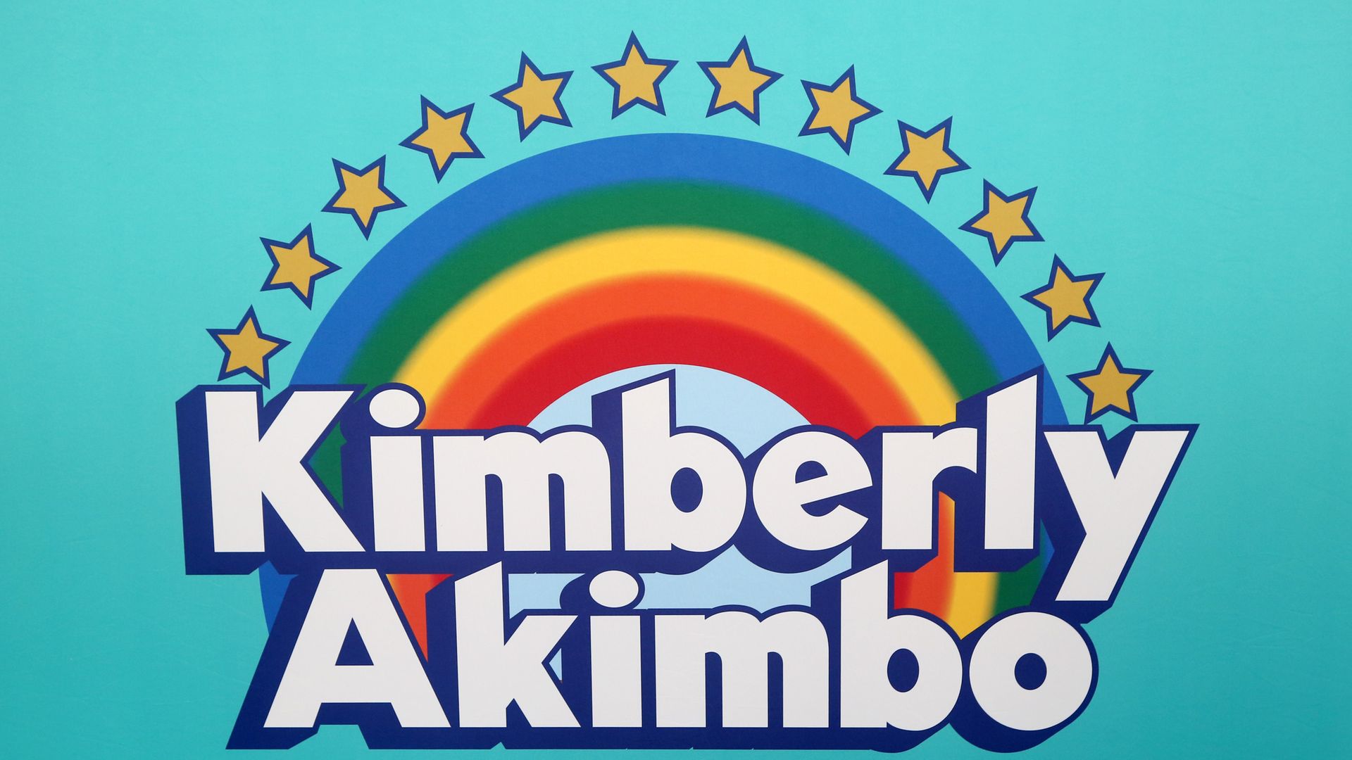 Signage at a photo call for the upcoming new broadway musical "Kimberly Akimbo" at The Baryshnikov Arts Center on September 22, 2022 in New York City. 