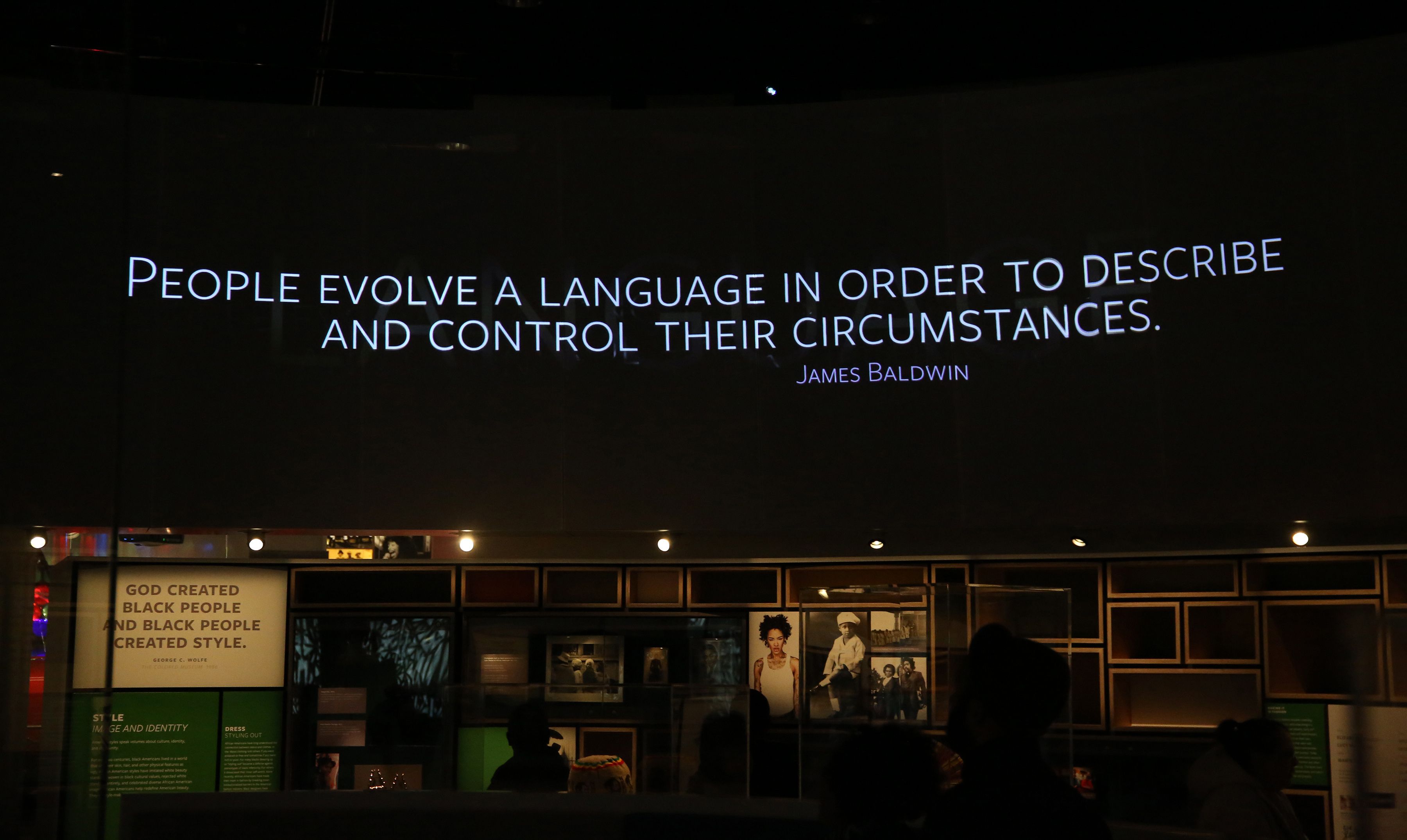 James Baldwin Exhibit at the National Museum of African American History & Culture on January 15, 2017 in Washington,D.C. 