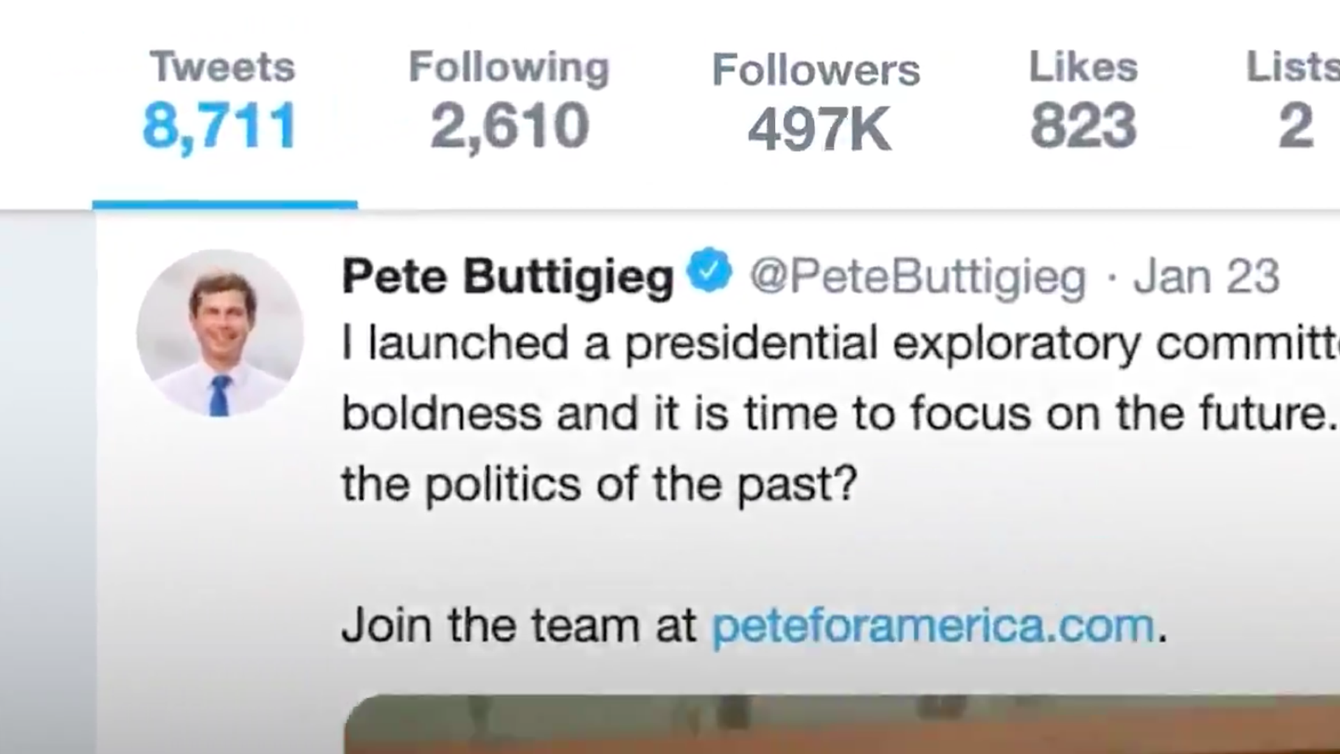 Pete Buttigieg teases official 2020 campaign launch - Axios