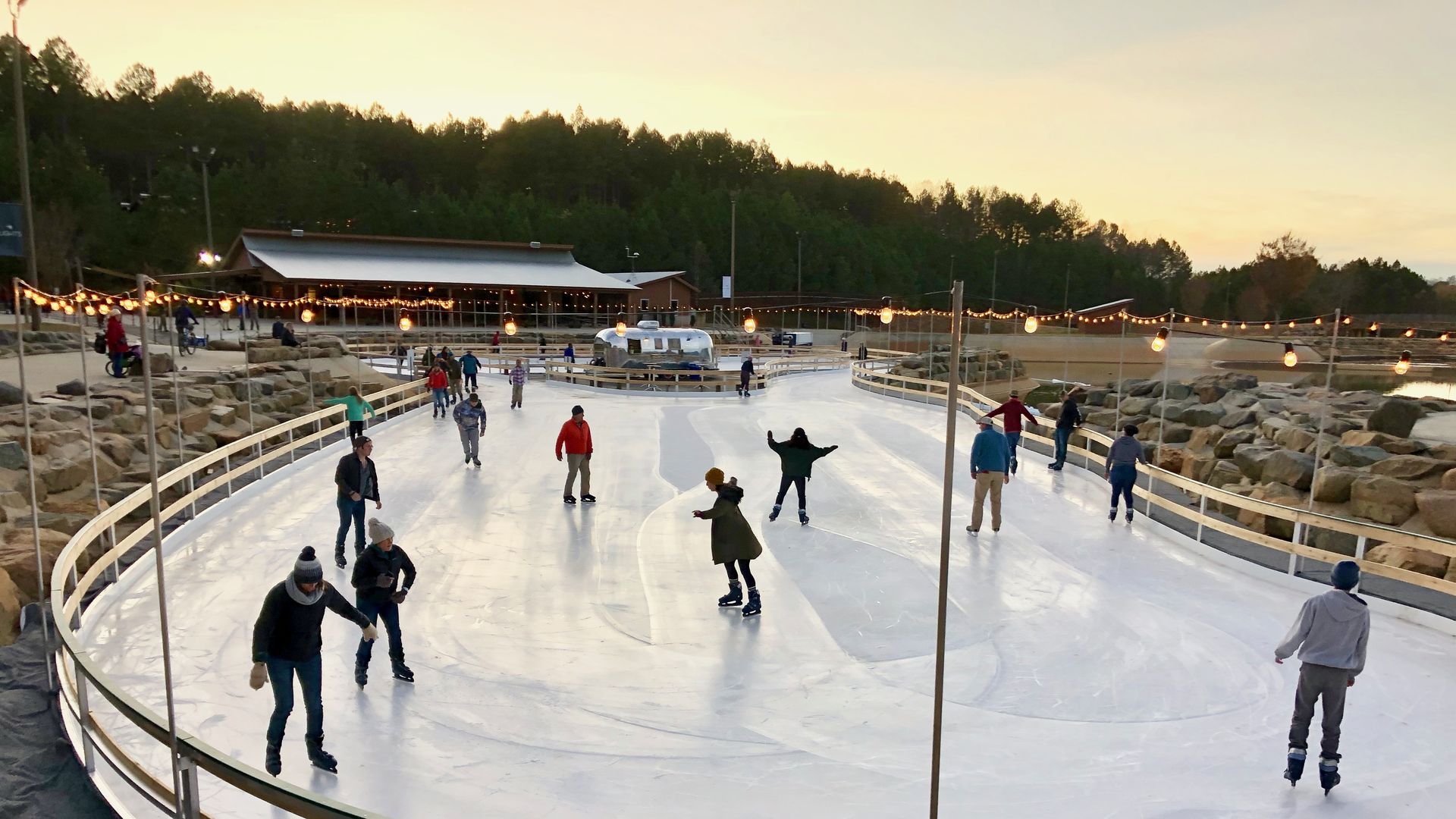 Ice skating is back at the Whitewater Center this month plus an