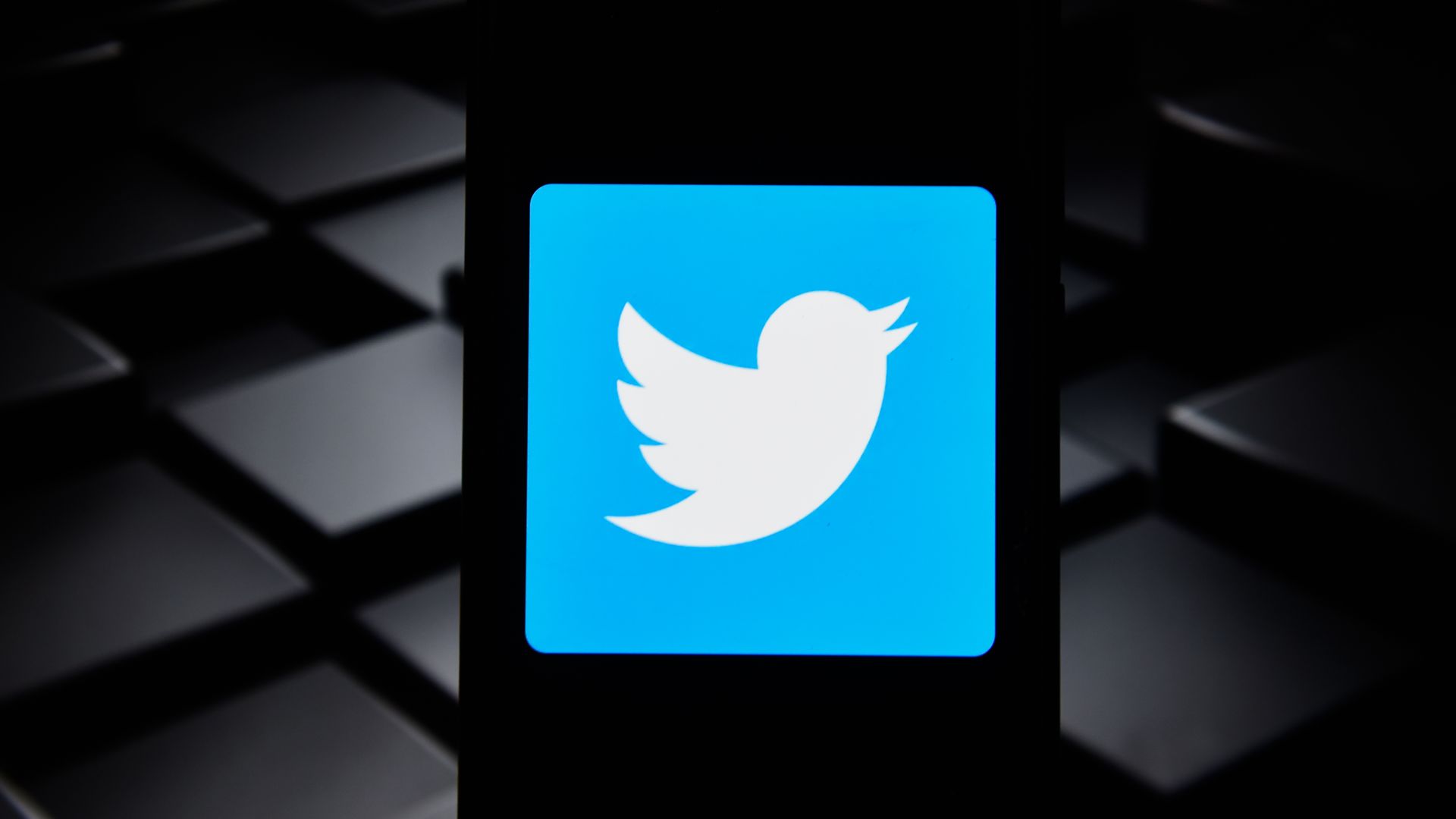 The Twitter logo.