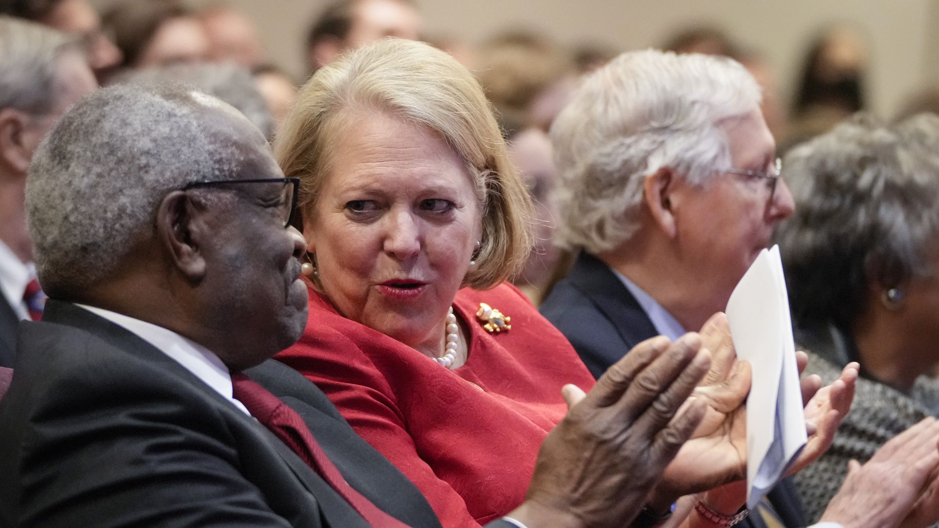 Picture of Ginni Thomas and Clarence Thomas
