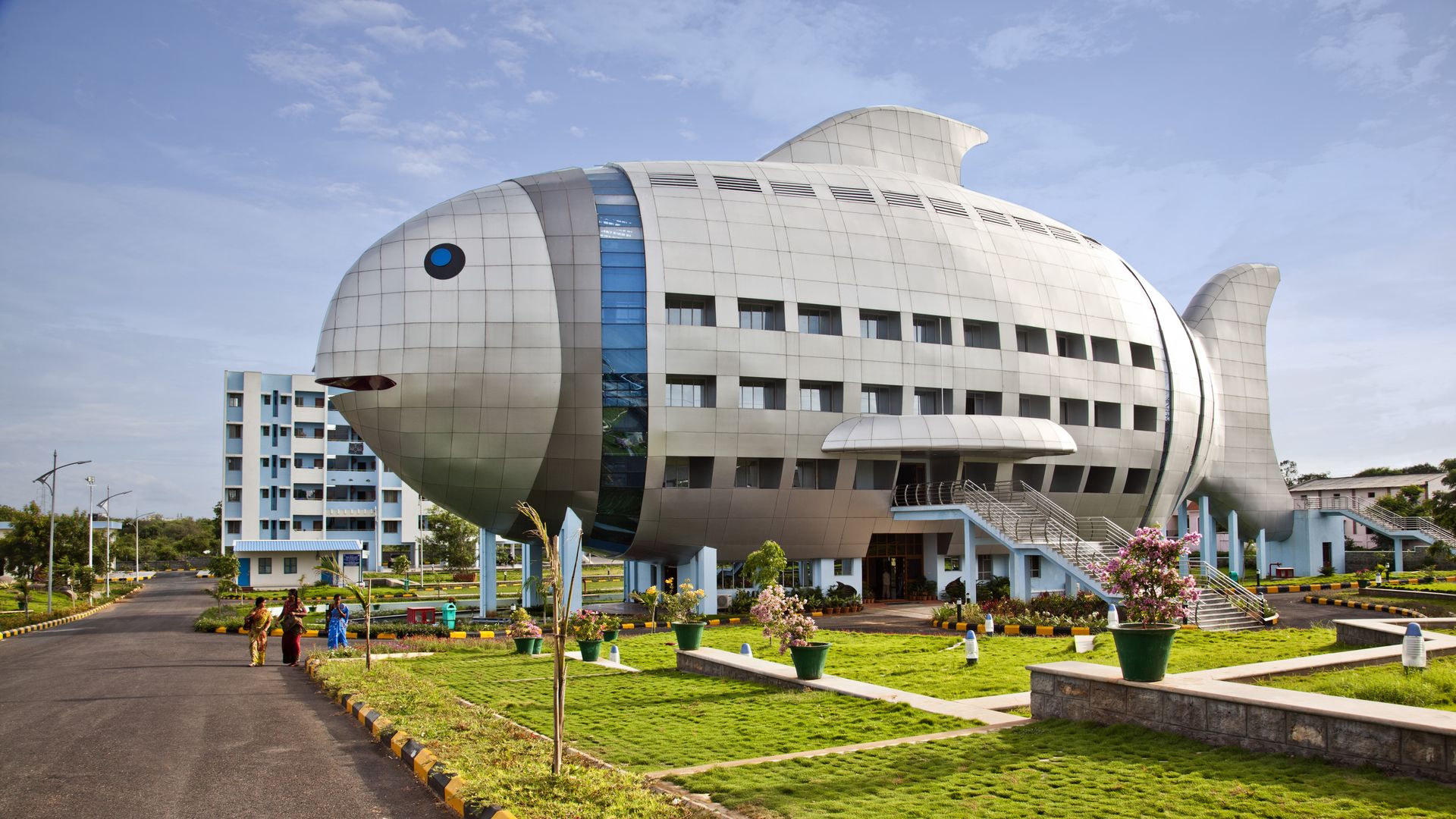 Fish Building, Hyderabad, Andhra Pradesh, India