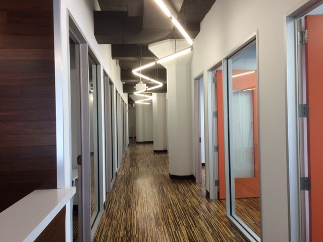 level office hallway charlotte nc