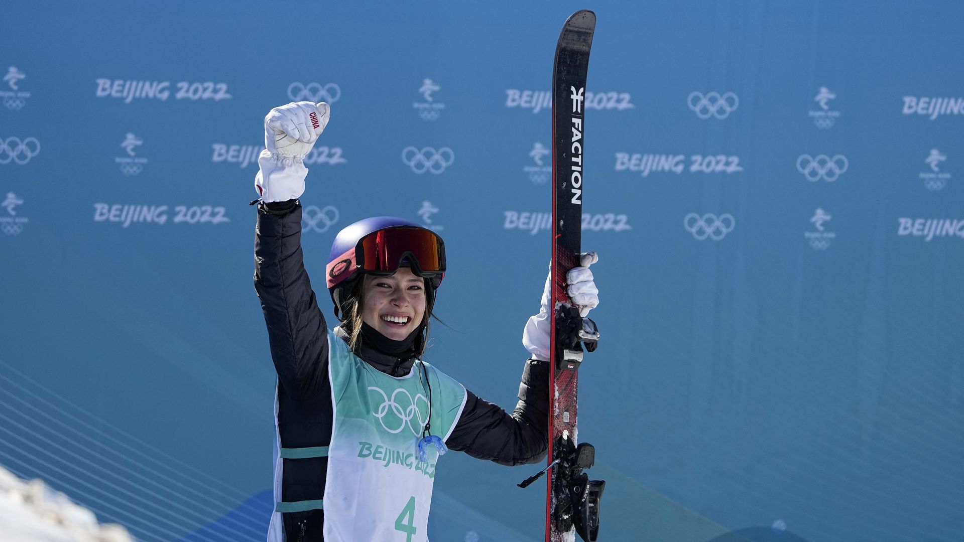 Winter Olympics Eileen Gu wins gold in big air freestyle skiing