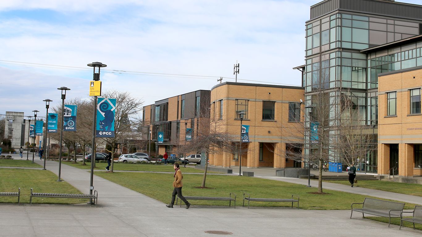 Portland Community College enrollment inches up - Axios Portland
