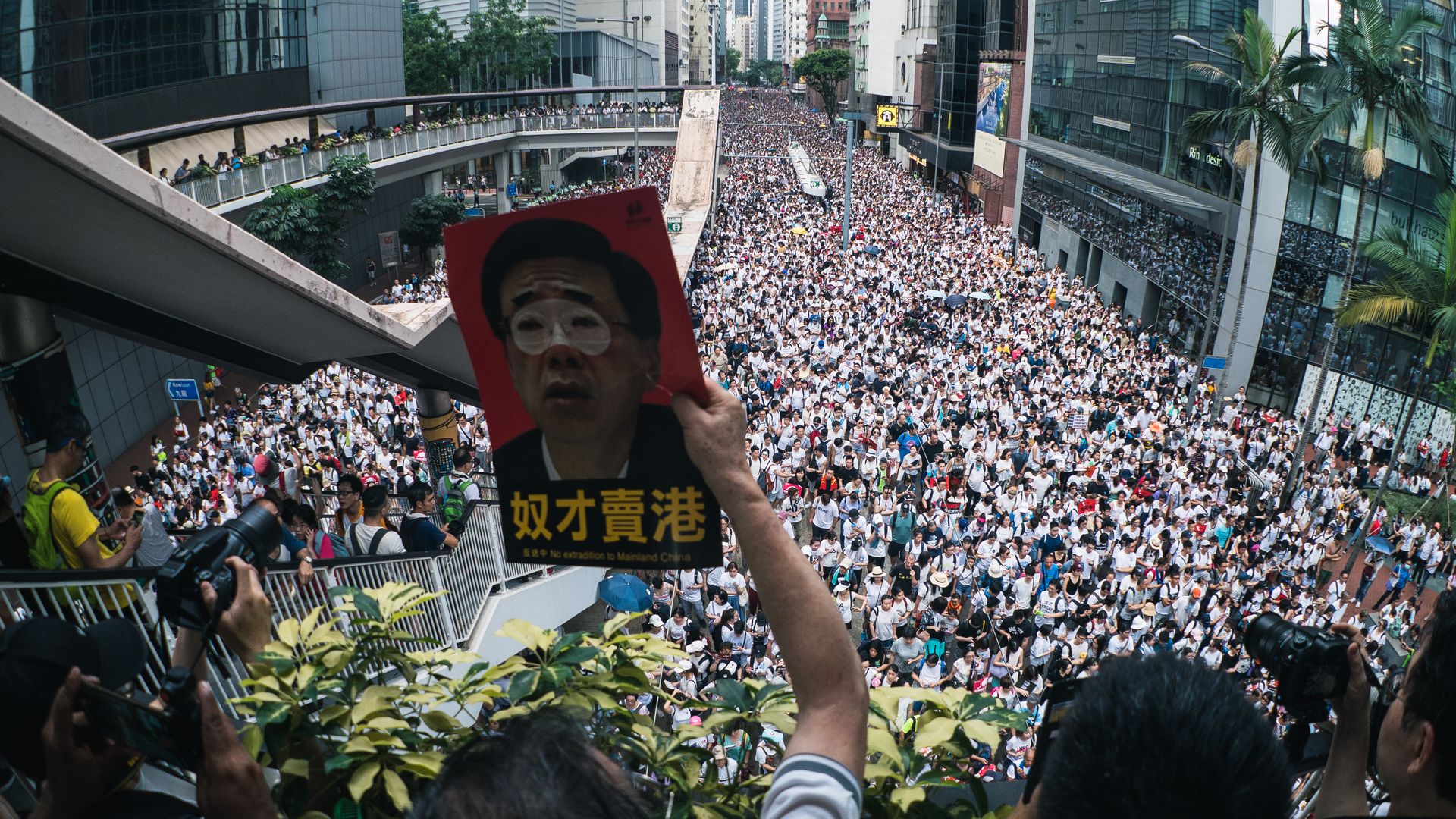 Hong Kong protestors