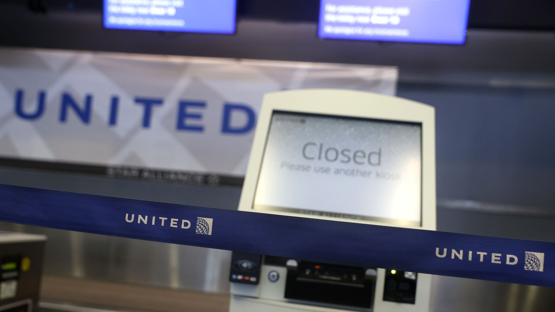 United Airlines terminal