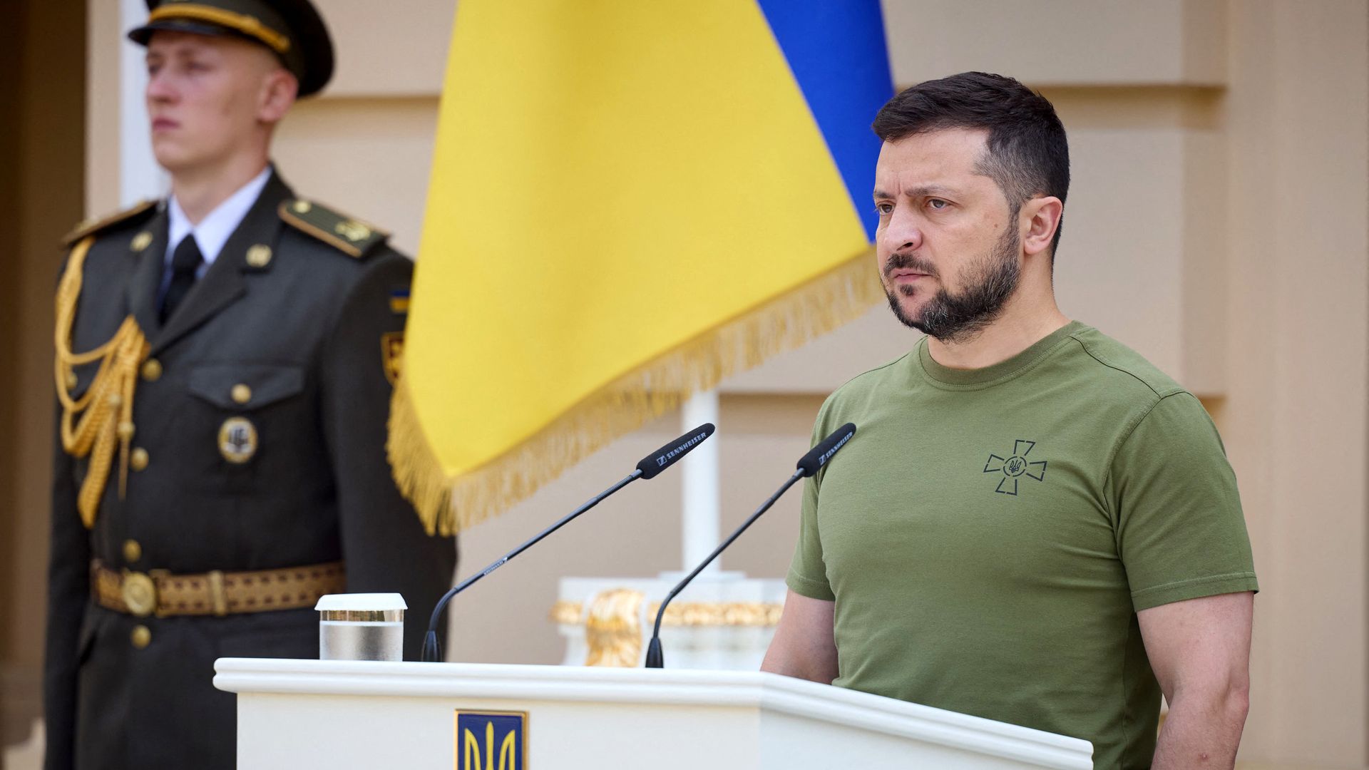 President Volodymyr Zelensky