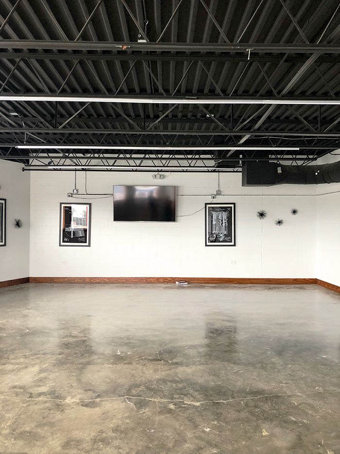 Middle James Brewing event space