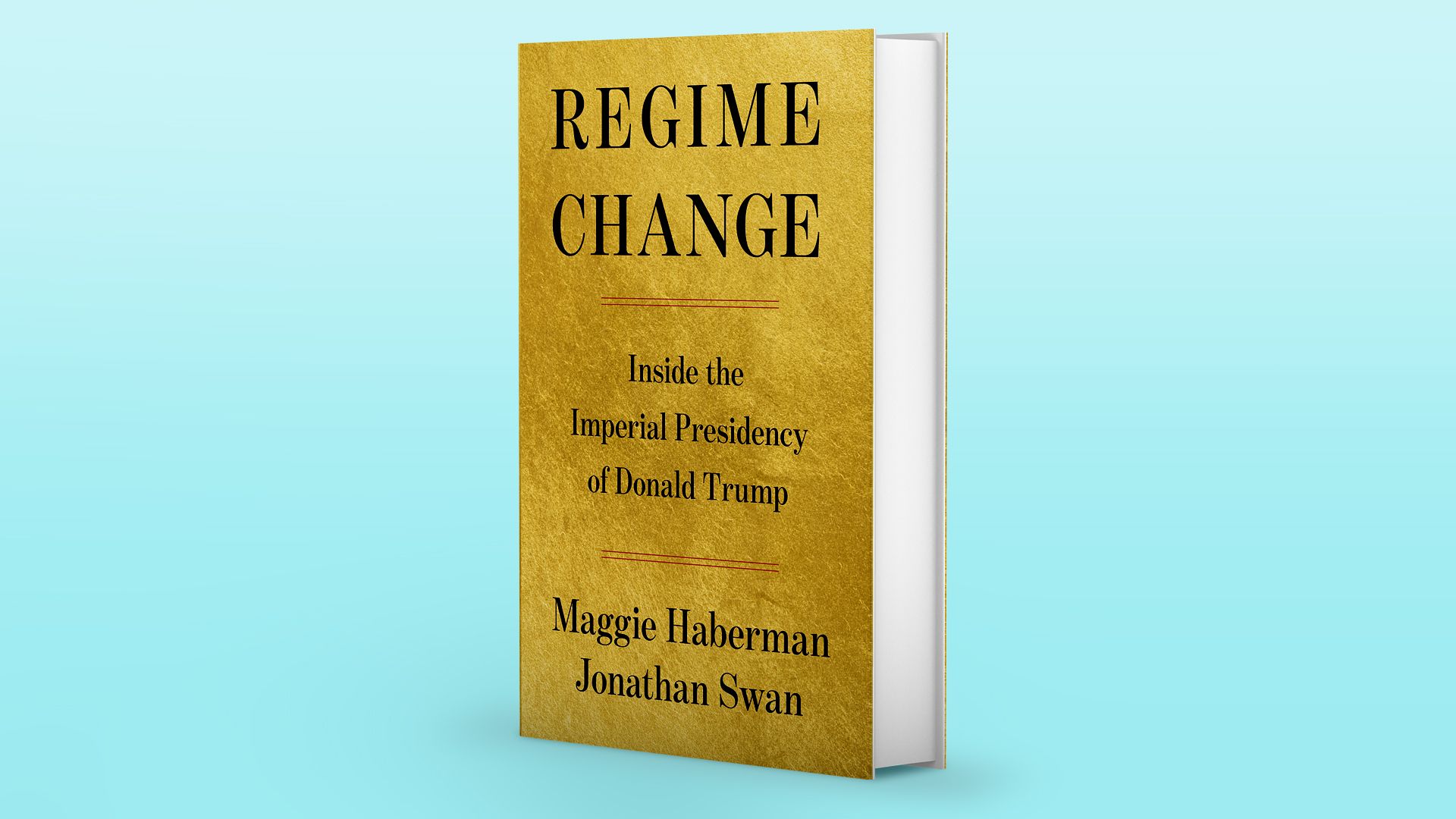 Gold cover of "Regime Change"