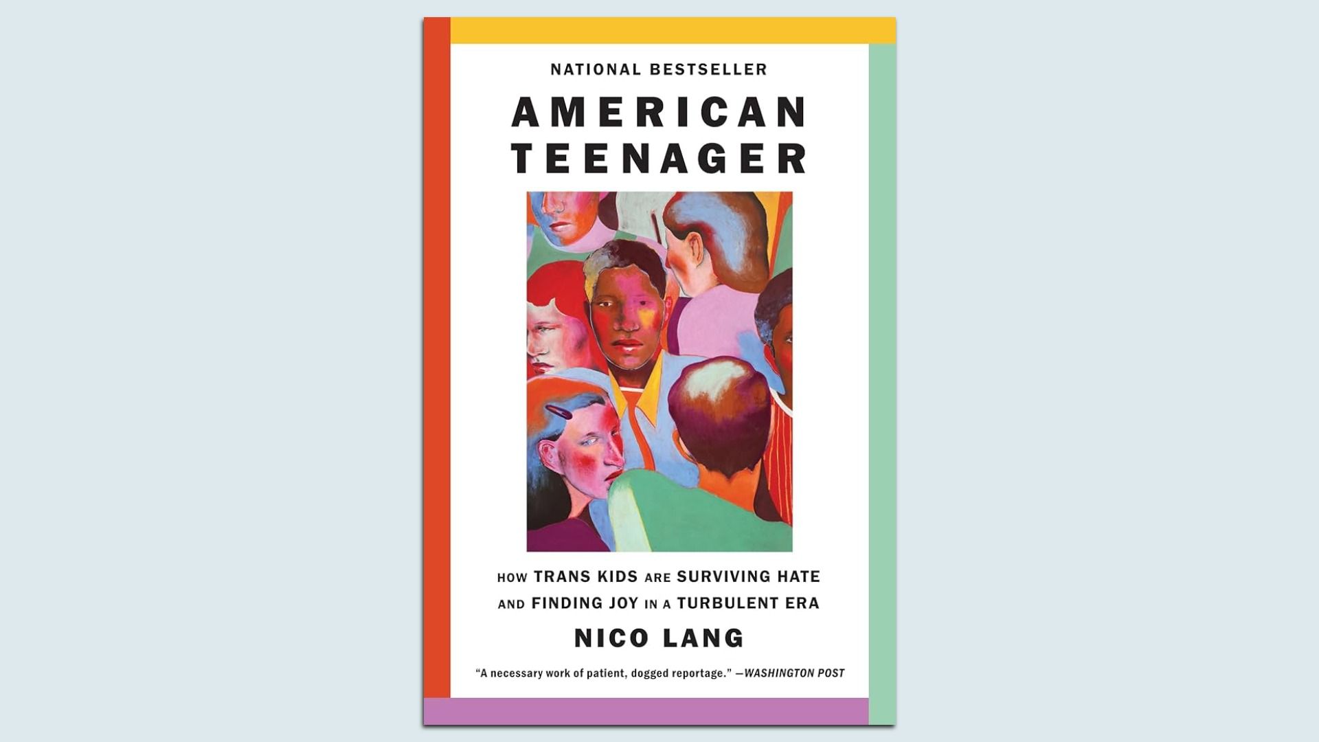Book cover: American Teenager: How Trans Kids are Surviving Hate and Finding Joy in a Turbulent Era