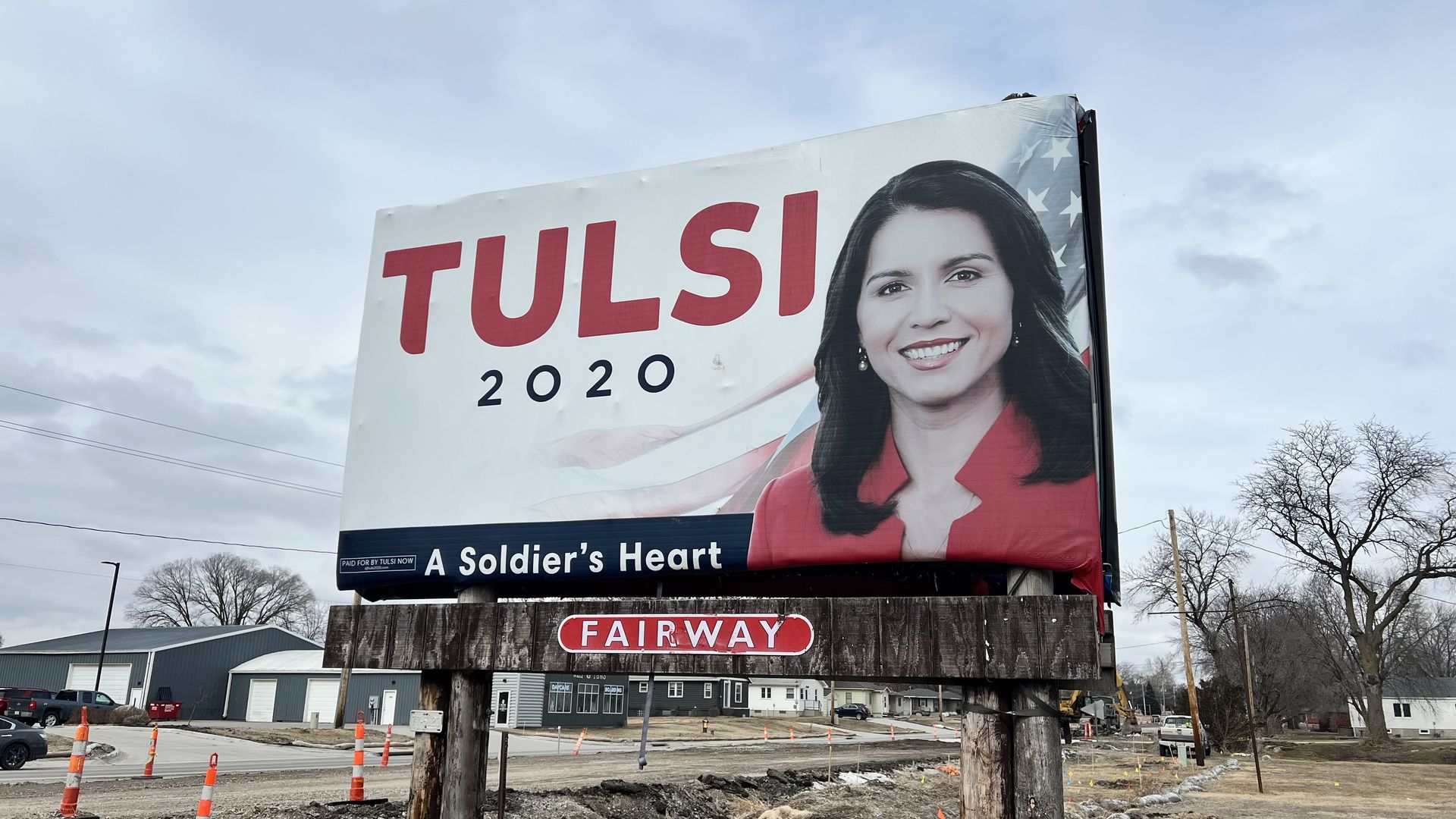 Tulsi Gabbard billboard
