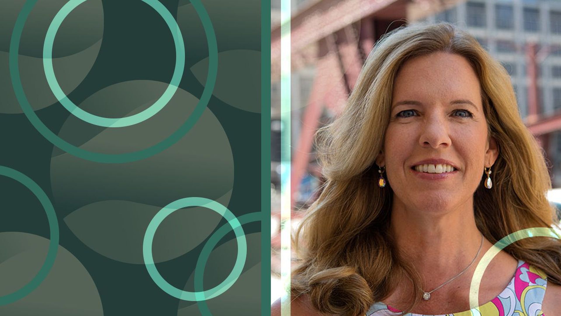 Photo Illustration of Buoyant Ventures founder and CEO Amy Francetic