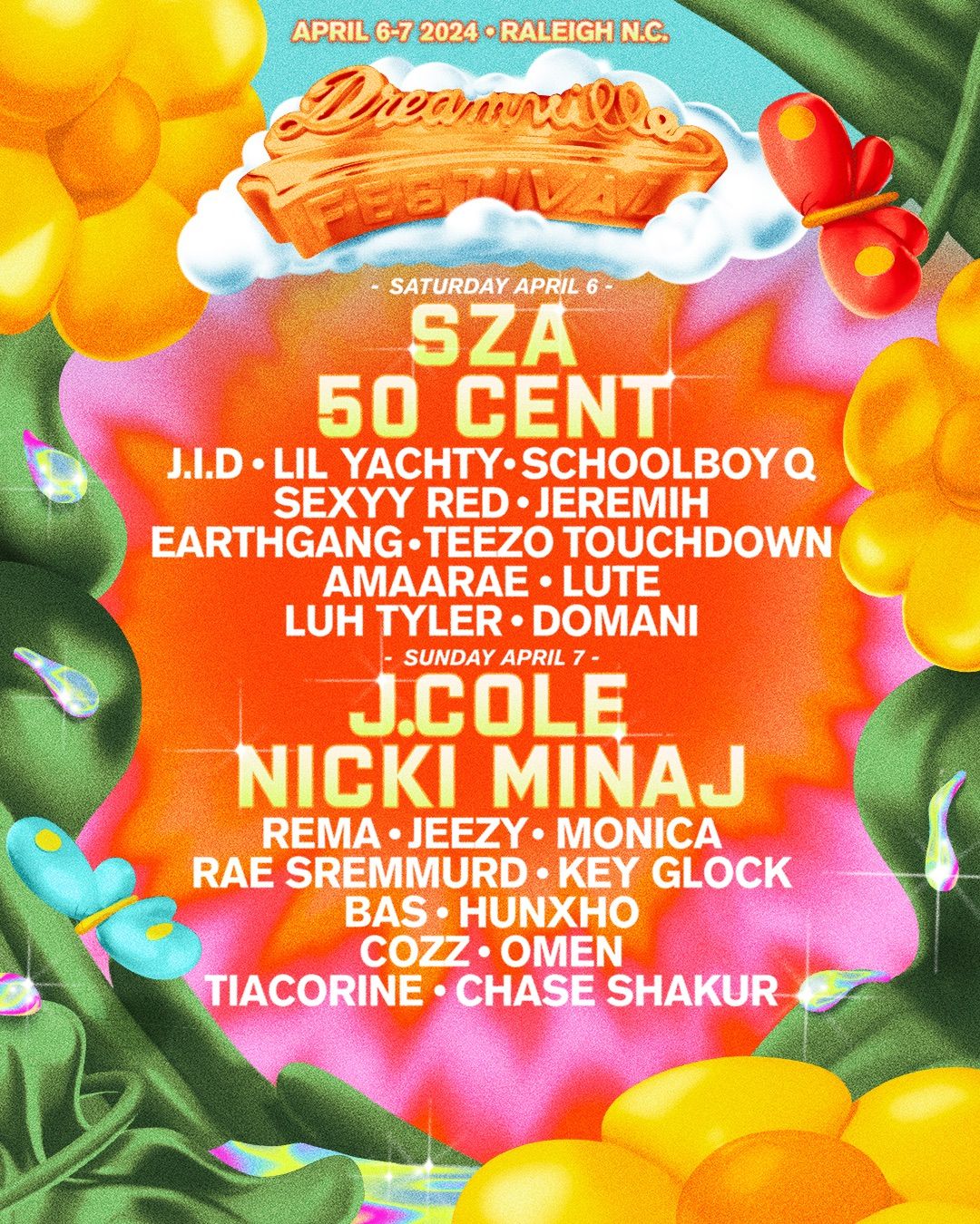 Dreamville festival lineup