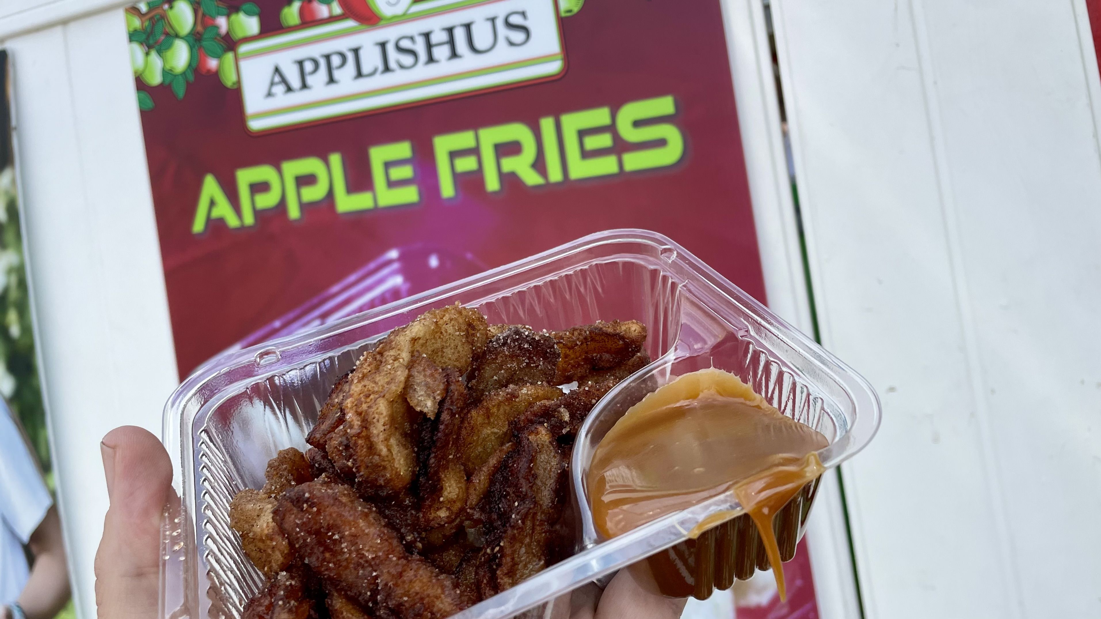 A photo of Apple Fries.