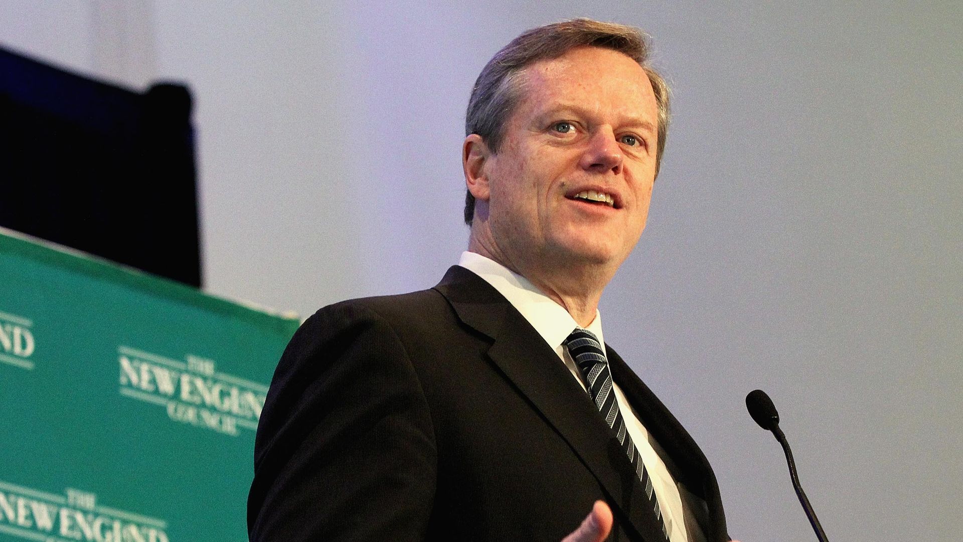 Massachusetts Gov. Charlie Baker (R). Photo: Wendy Maeda/The Boston Globe via Getty Images