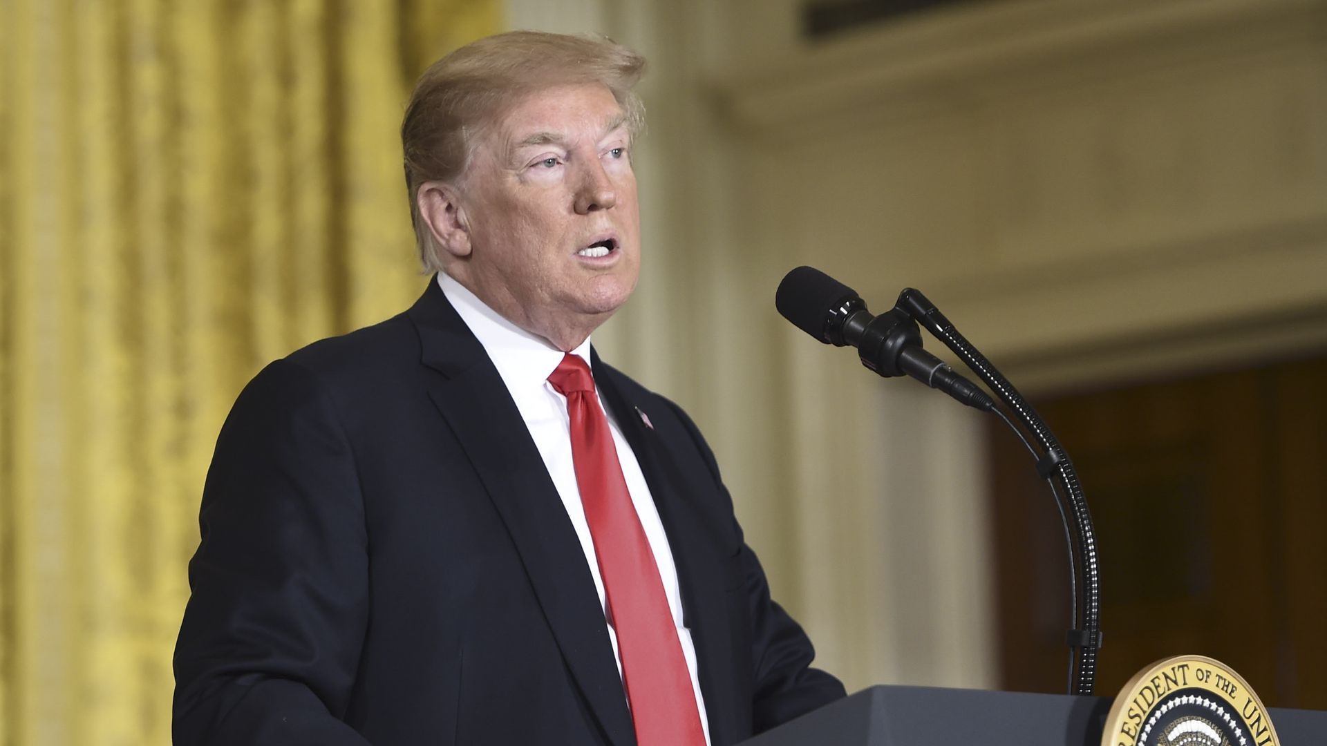 President Trump speaking on immigration