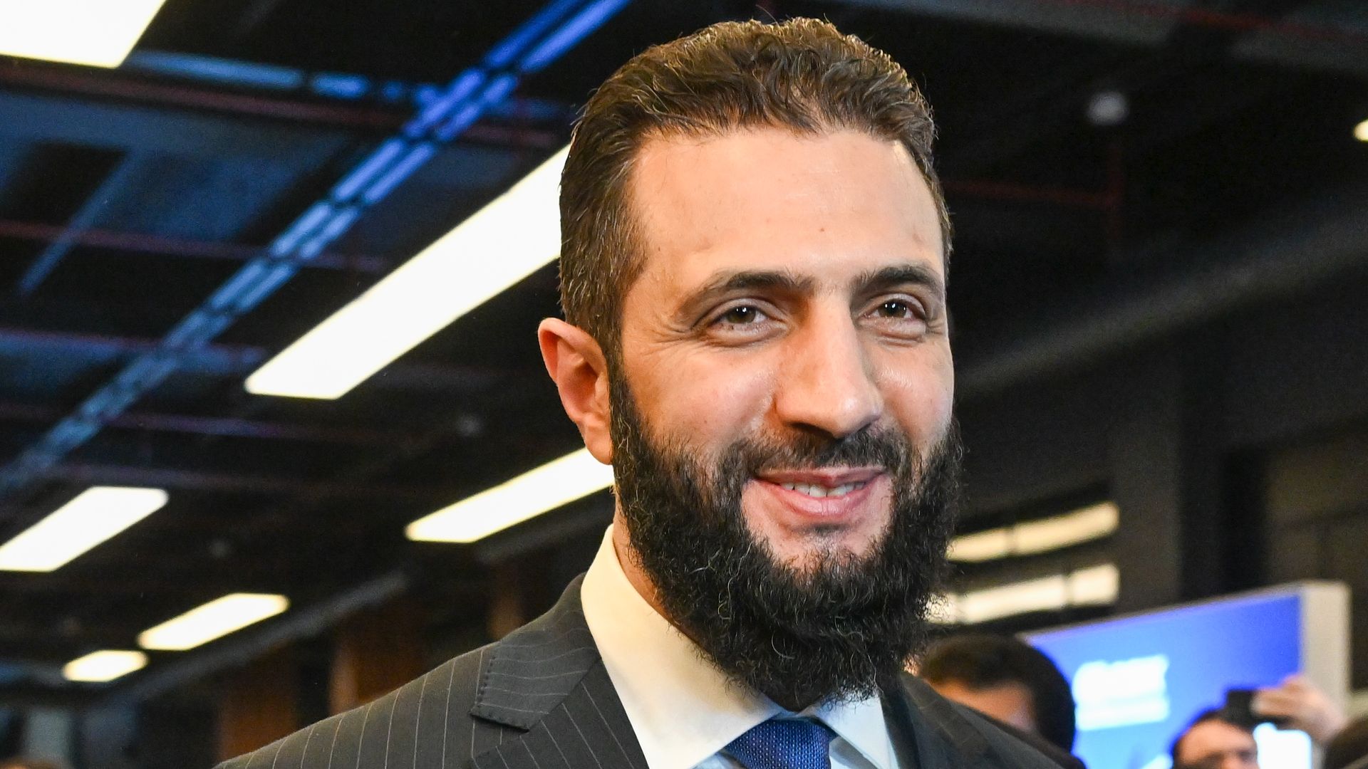 Syrian interim President Ahmad al-Sharaa. 