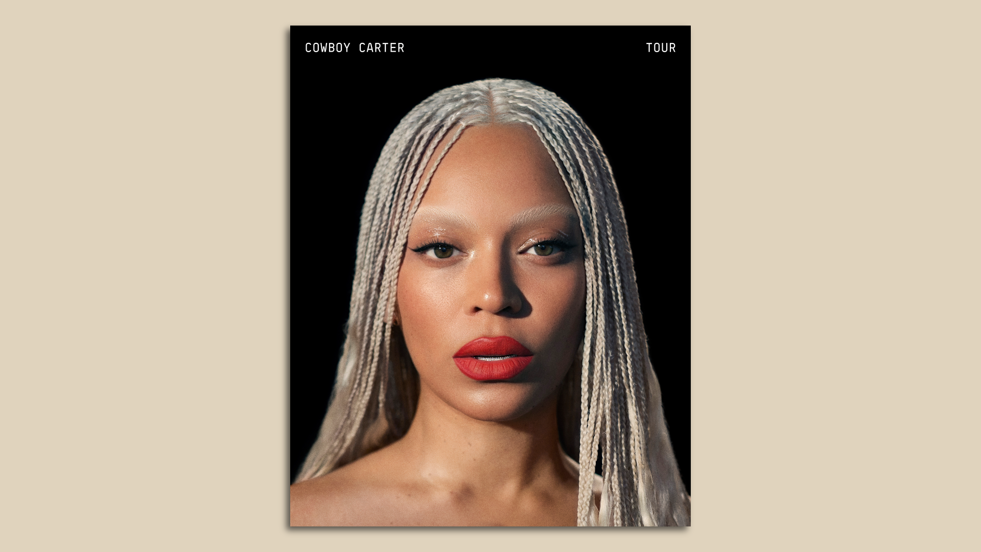 Beyoncé announces "Cowboy Carter" tour beginning April.