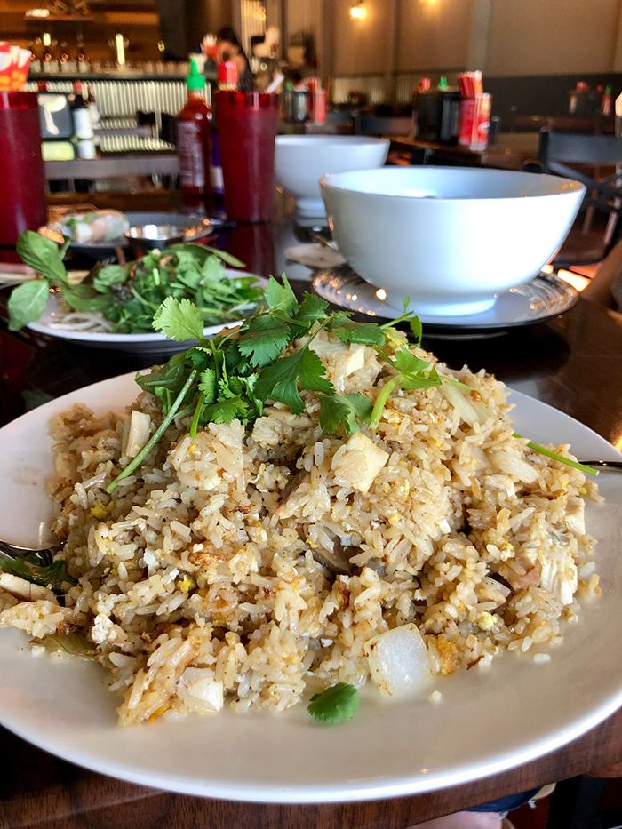 Pho @ NoDa fried rice