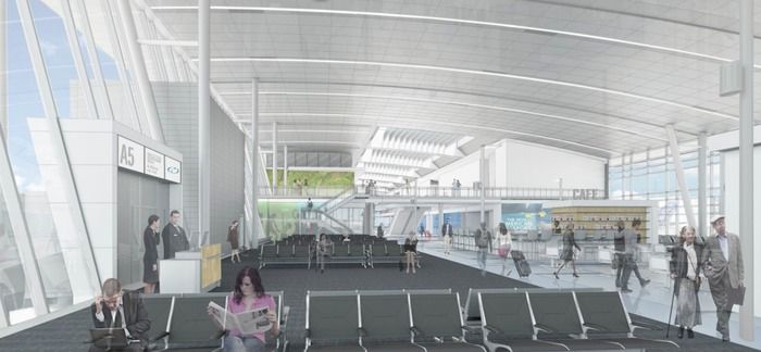 new terminal a charlotte airport