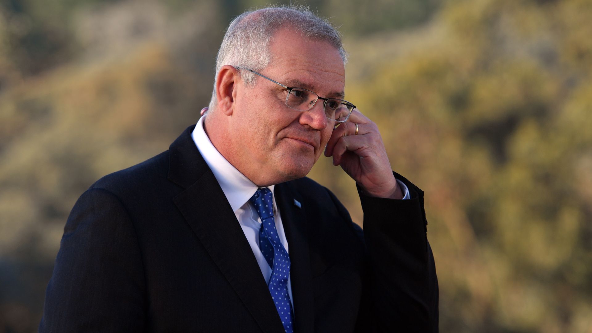 Australian Prime Minister Scott Morrison in Melbourne on May 21.