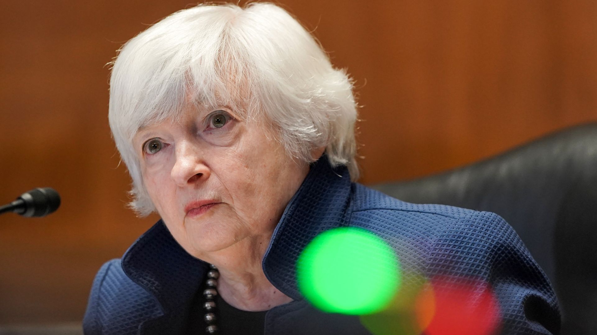 Treasury Secretary Janet Yellen during a congressional hearing in June 2021.