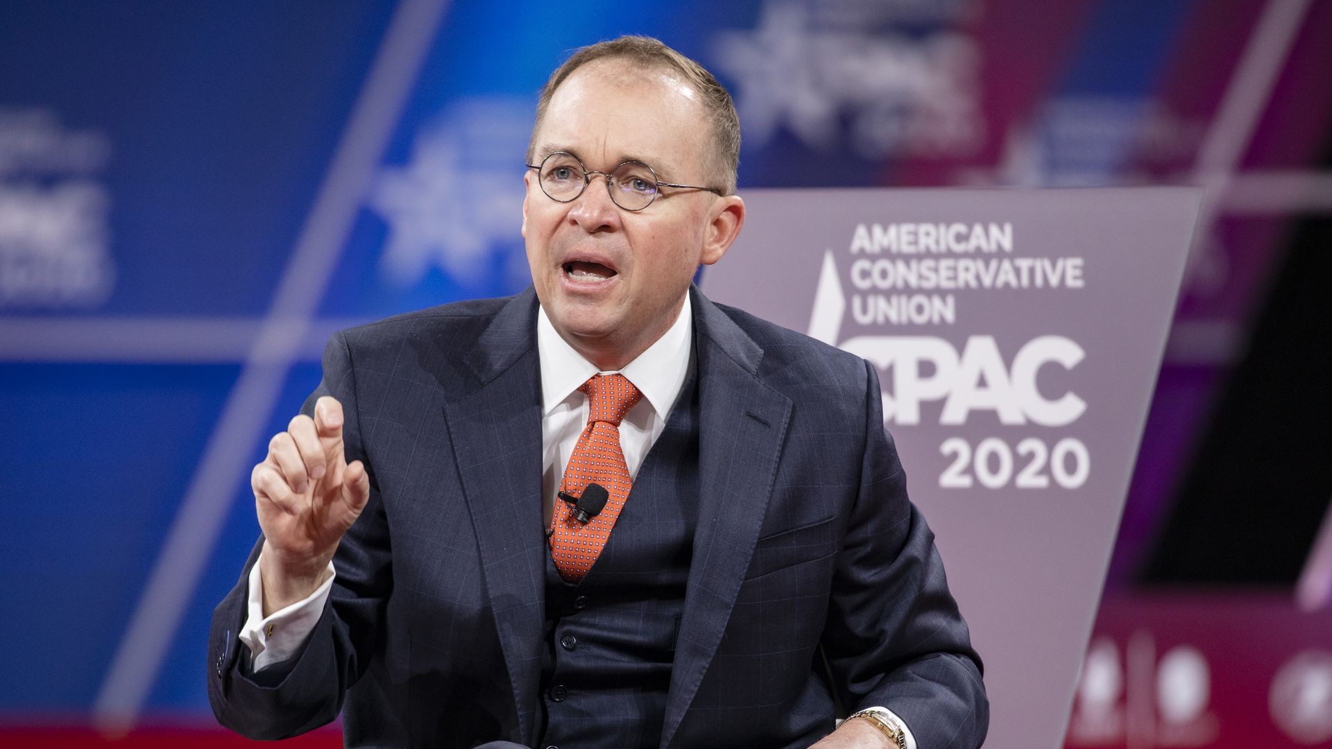 Former White House acting chief of staff Mick Mulvaney