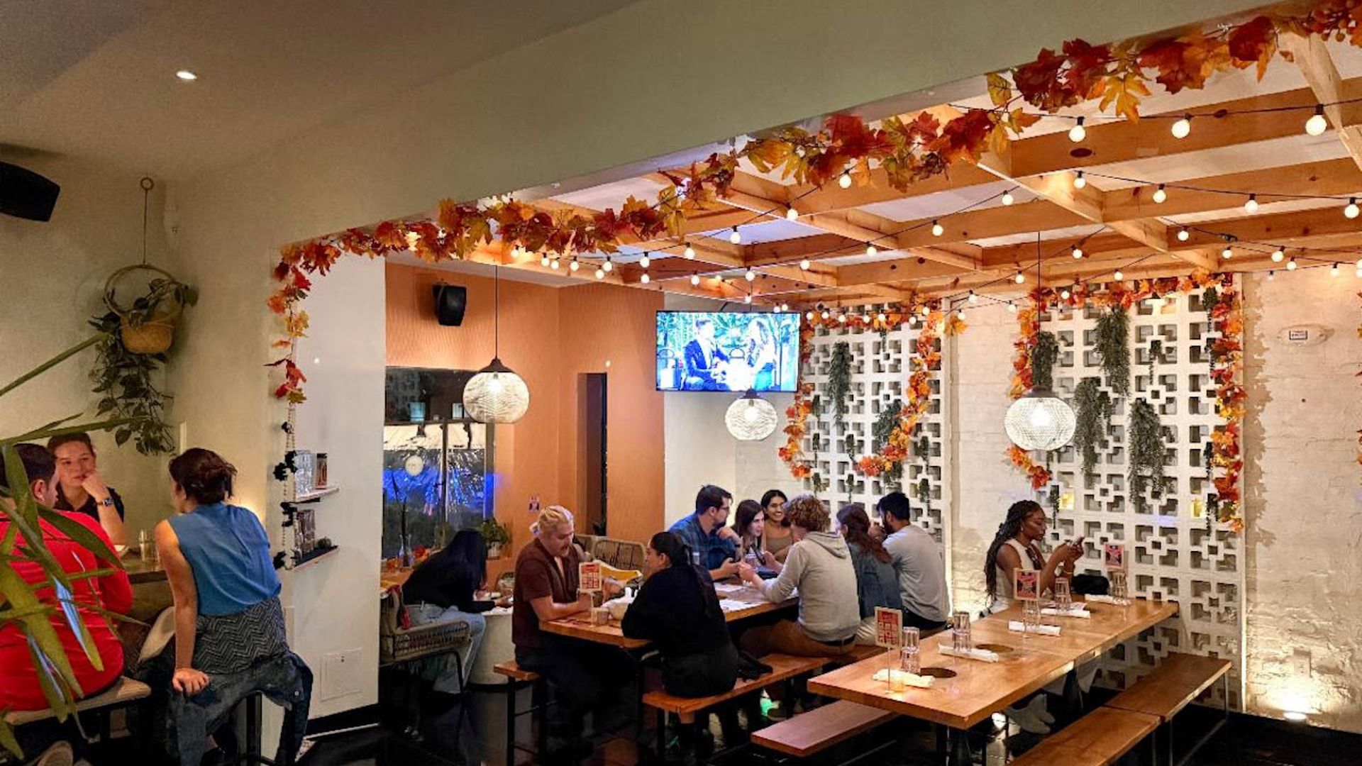 Groups of 20 or more can gather at Lulu's Winegarden, inside or out. Photo: courtesy JulepPR