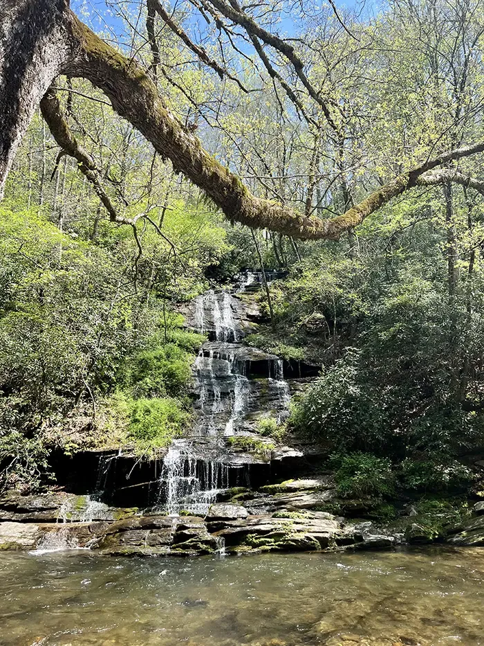bryson city deep creek falls