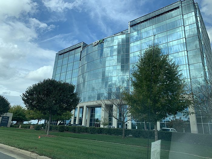 SPX Flow headquarters in Ballantyne