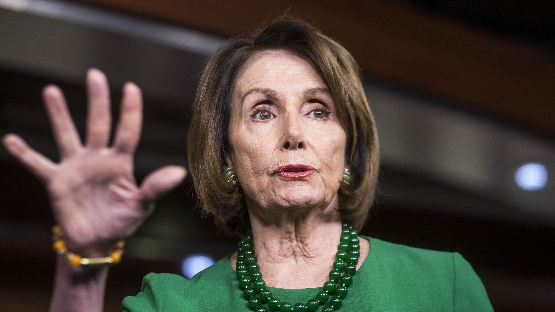 House Speaker Nancy Pelosi (D-CA) speaks during a news conference discussing the College Affordability Act on October 15, 2019 in Washington, DC.