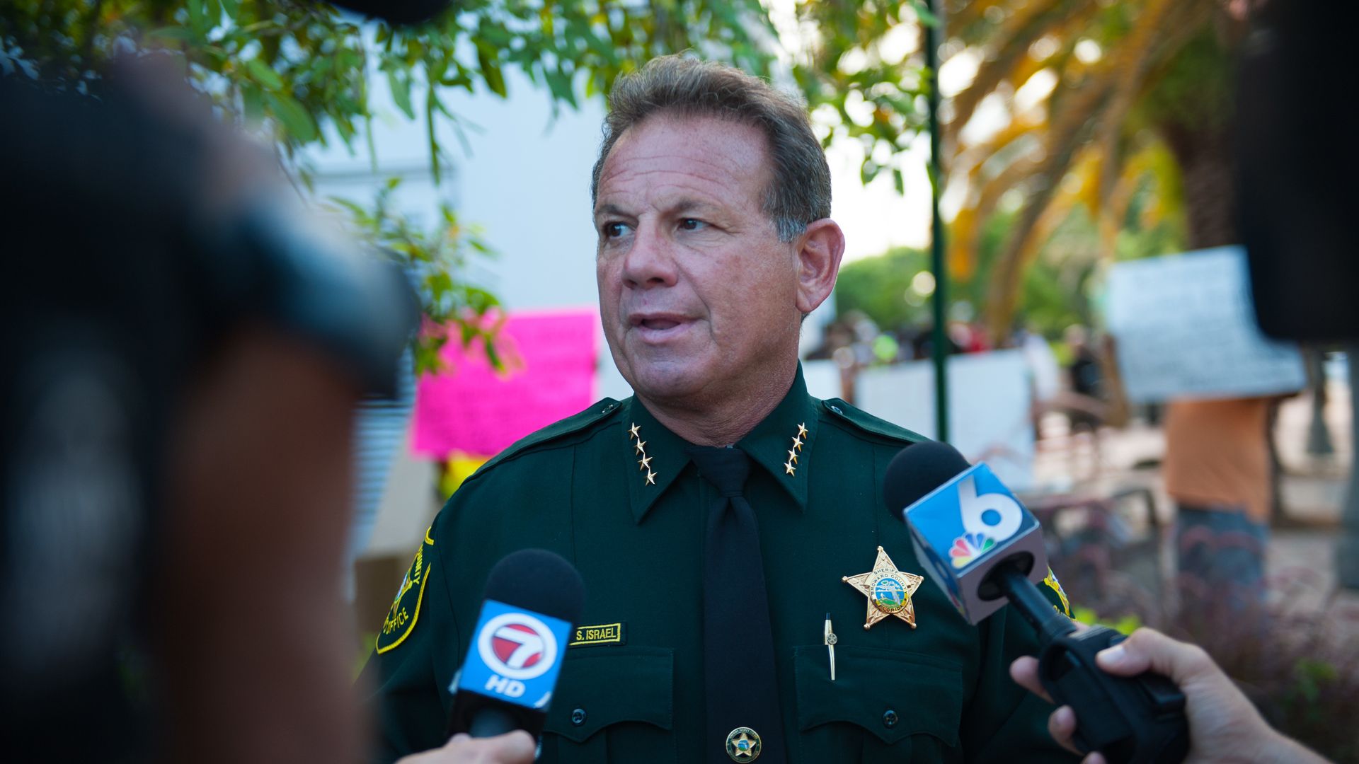 Broward County Sheriff Scott Israel.