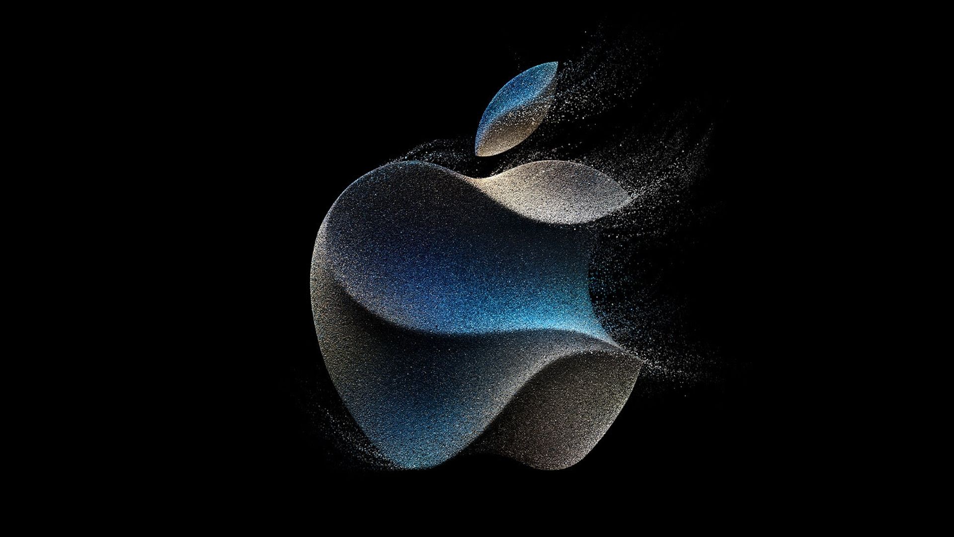 A screenshot of Apple's event invite, with the word Wonderlust