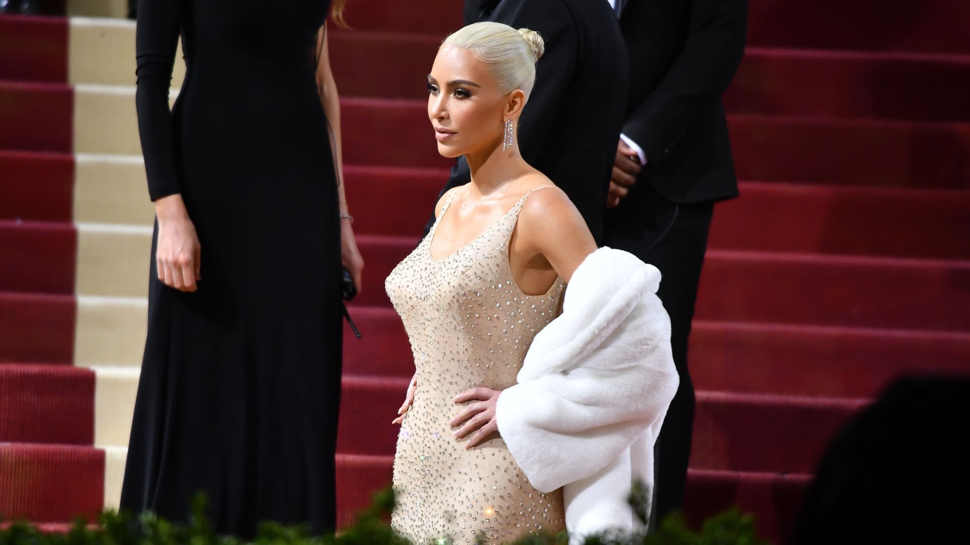 Kim Kardashian at the Met gala