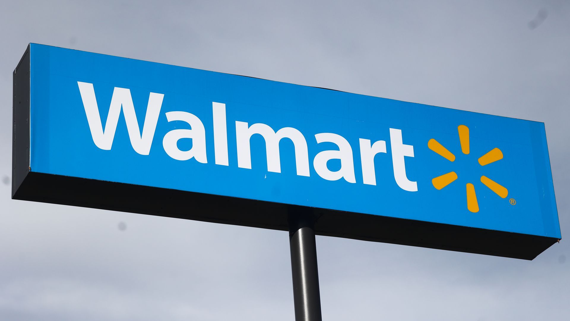 Walmart logo is seen near the shop in Streator, Ill.