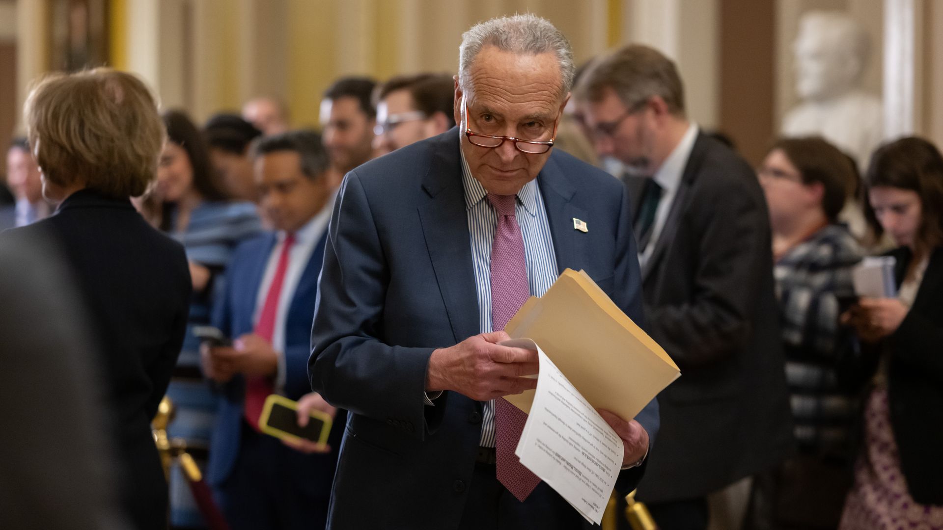 Schumer corners House GOP on January government shutdown